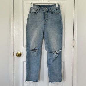 Wild Fable Super High Rise Slim Straight Jeans sz 6